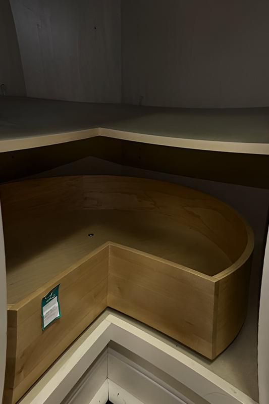 Utilize Corner Cabinets