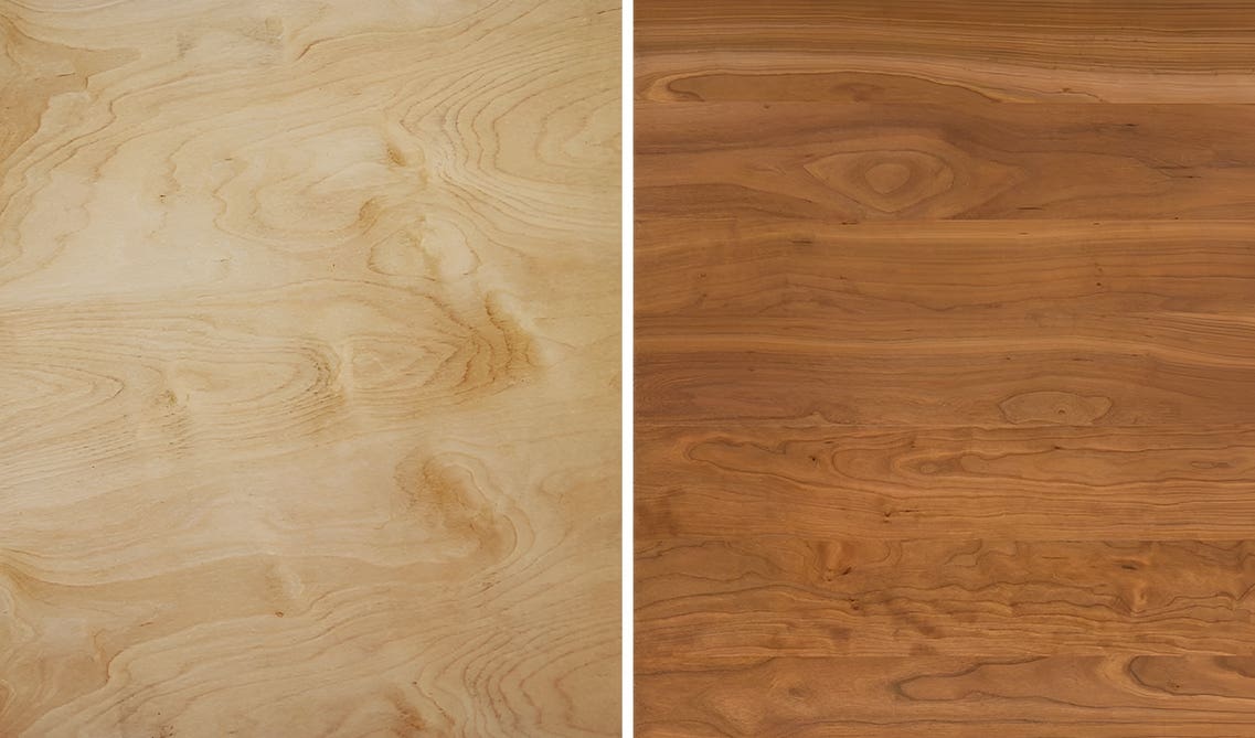 Birch vs. Cherry