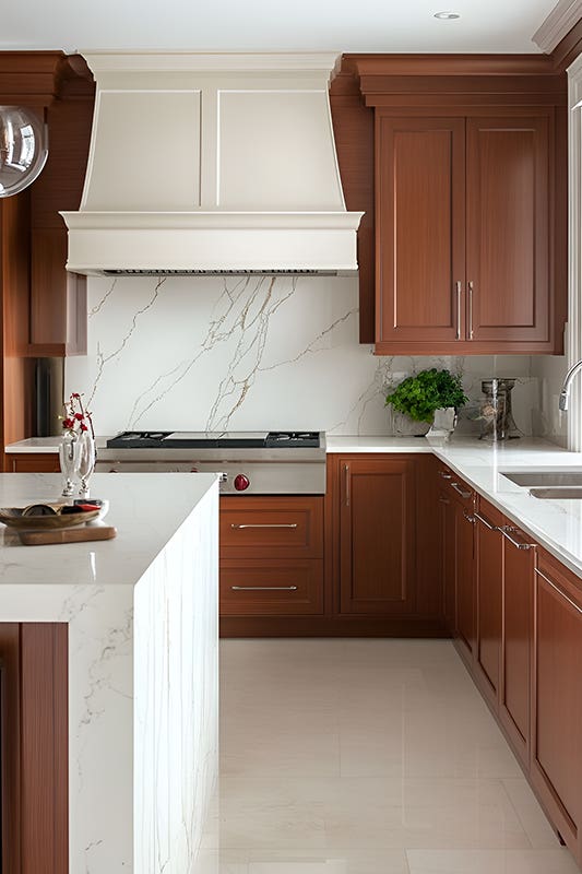 Cherry Wood Cabinets