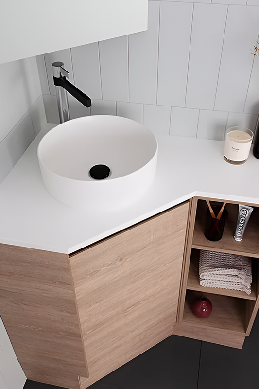 Corner Vanities