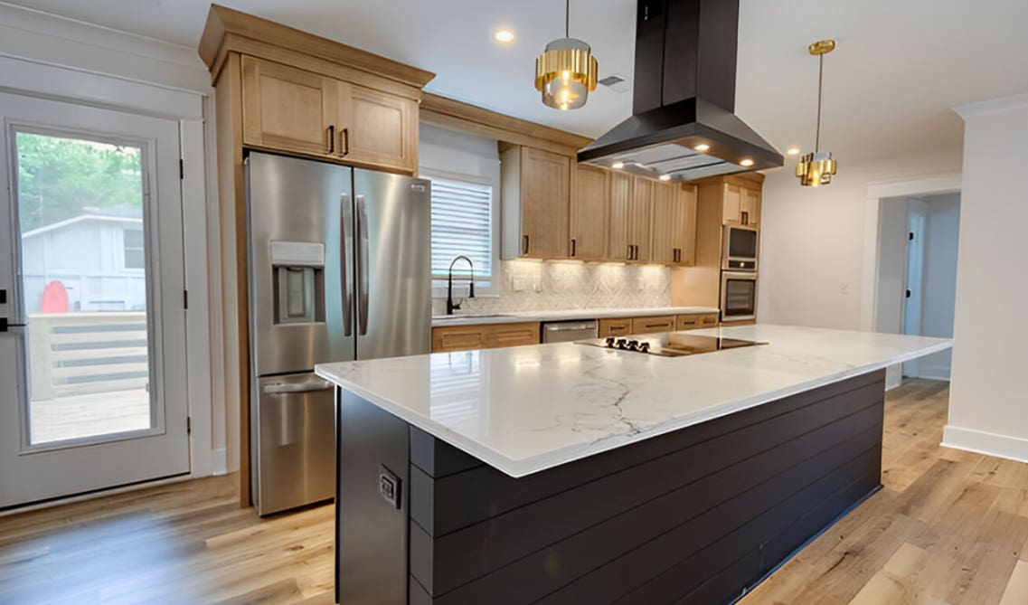 Craftsman Natural Shaker Cabinets