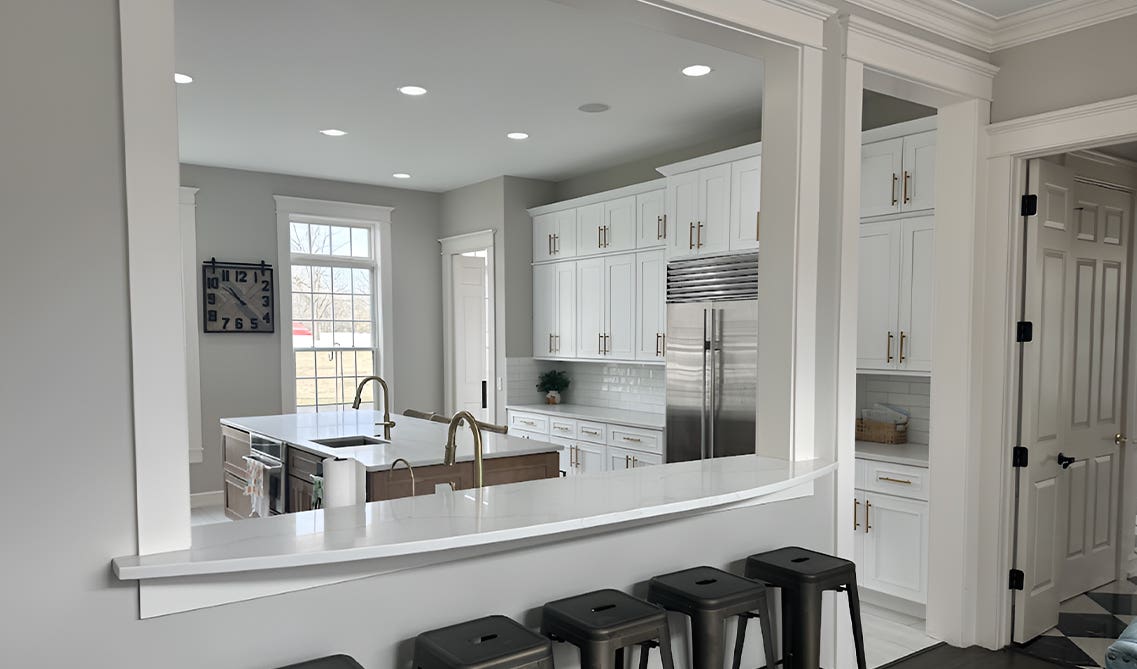 Craftsman White Shaker Cabinets