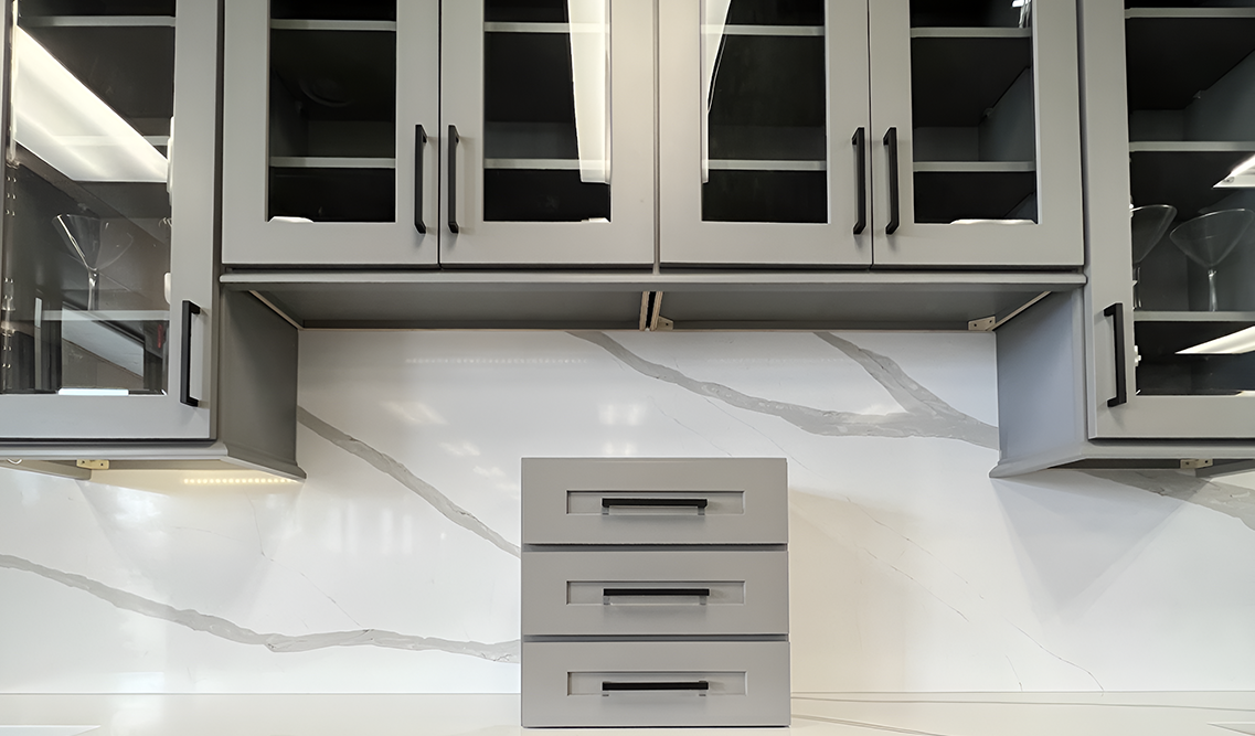 Glass-Front Cabinets
