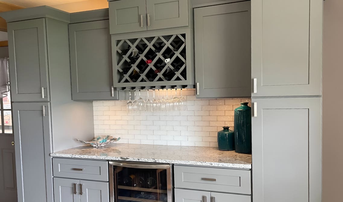 Grey Shaker Elite Kitchen Cabinet