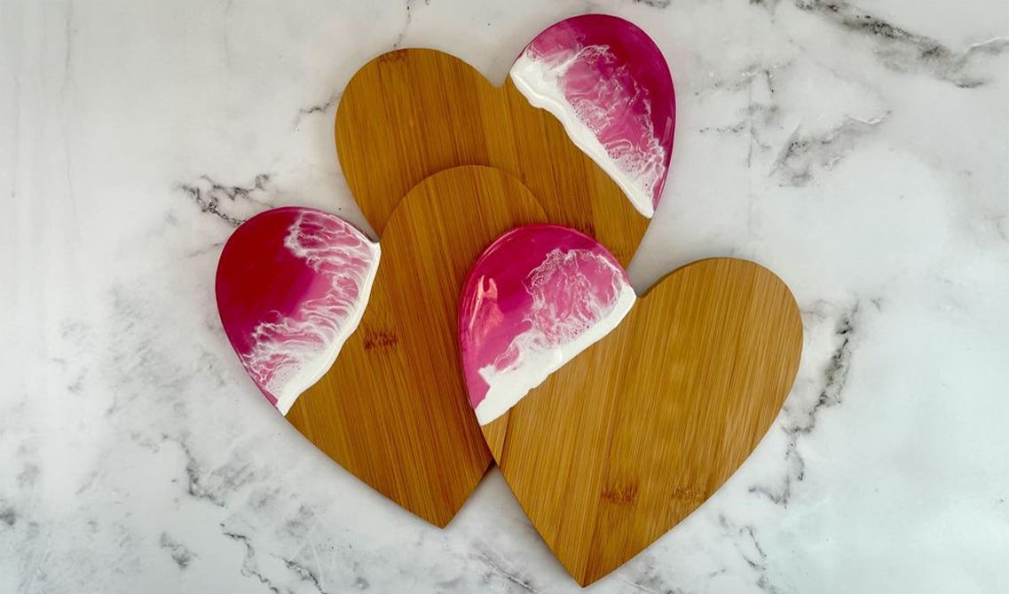 Heart-Shaped Cutting Boards