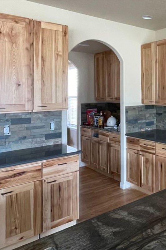 Hickory Wood Cabinets