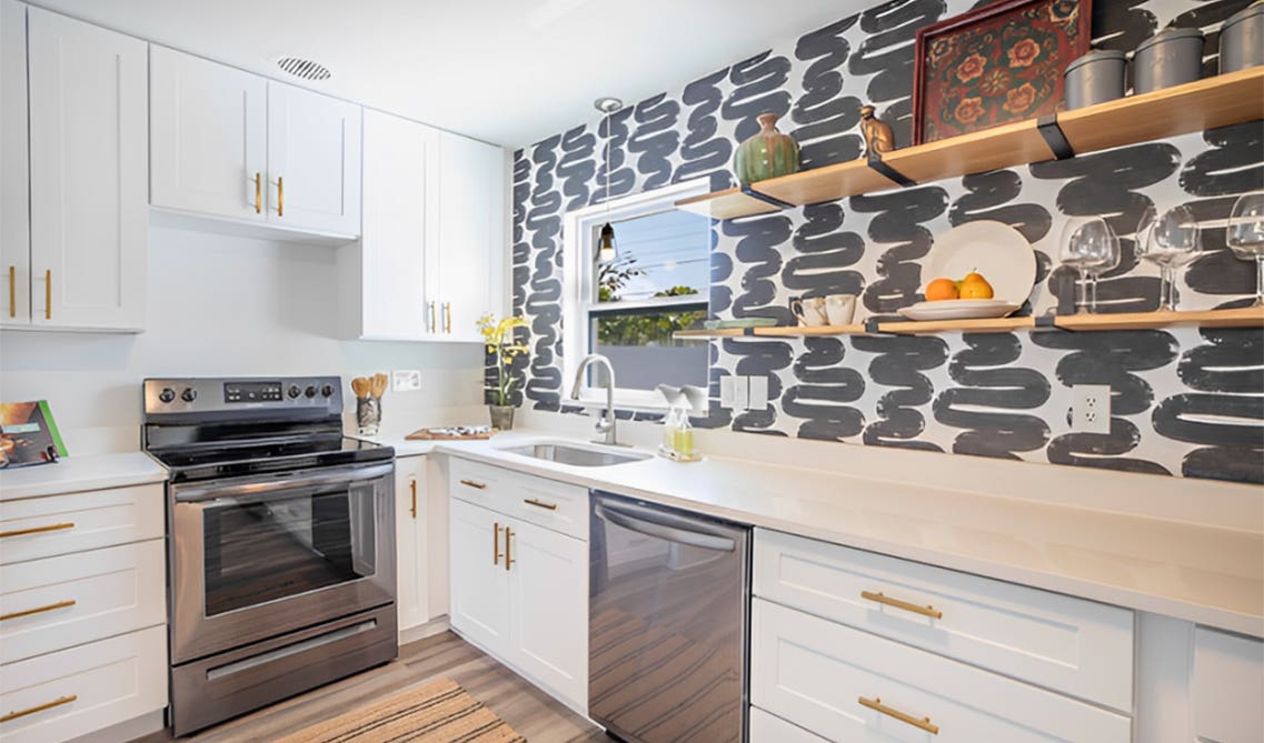 Installing RTA kitchen cabinets