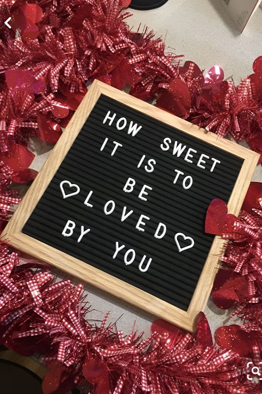 Love Letter Message Board