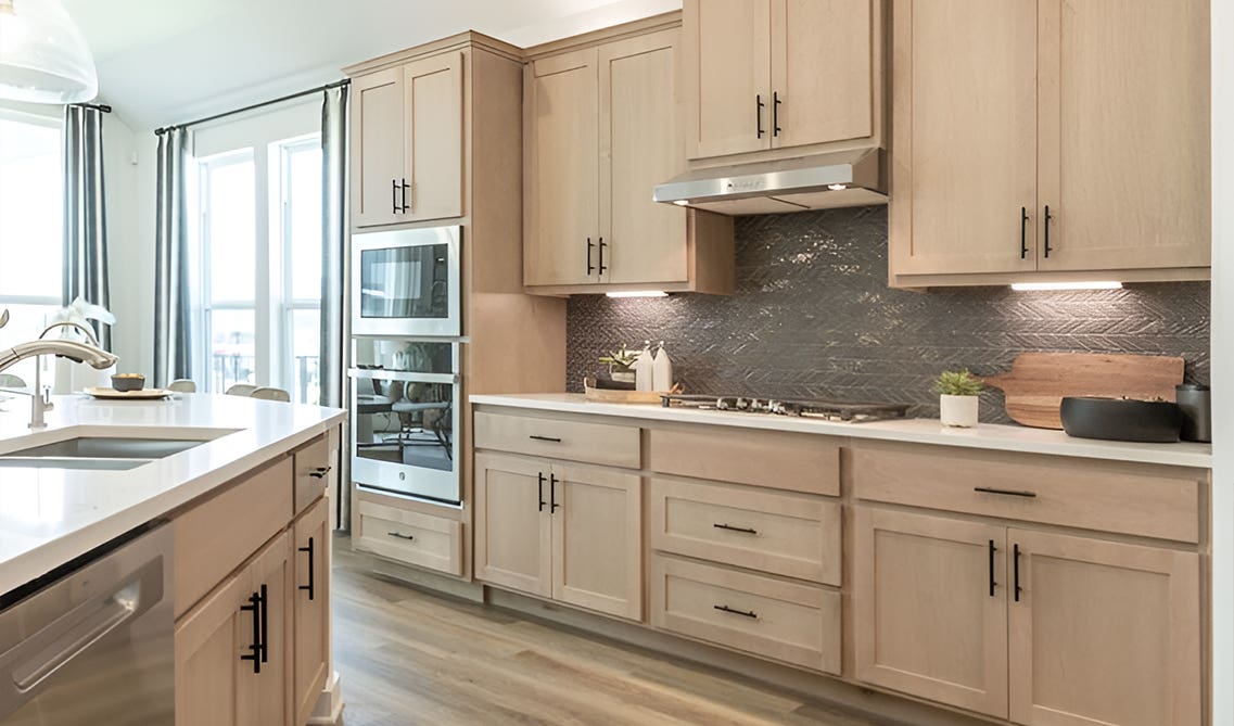Maple Wood Kitchen Cabinets