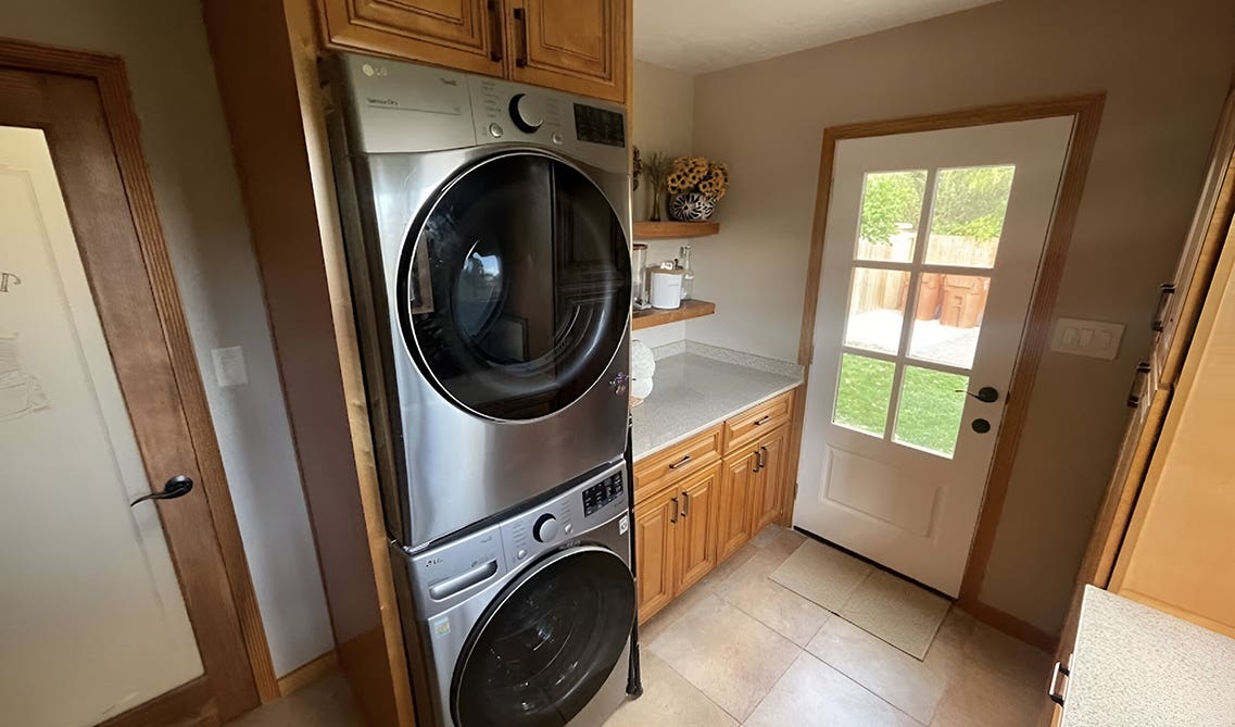 Maximizing Space in a Small Laundry Room