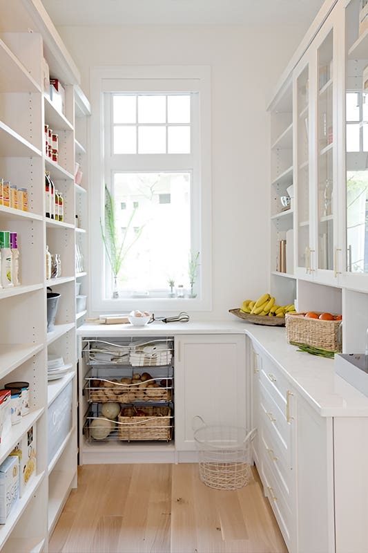 Multi-Functional Pantry Cabinets