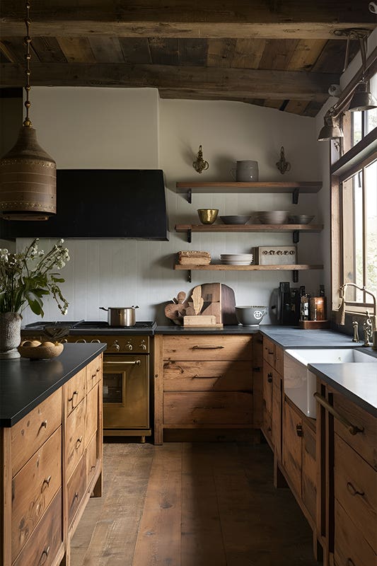 Pine Wood Cabinets