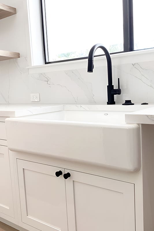 Right Sink and Faucet Combination