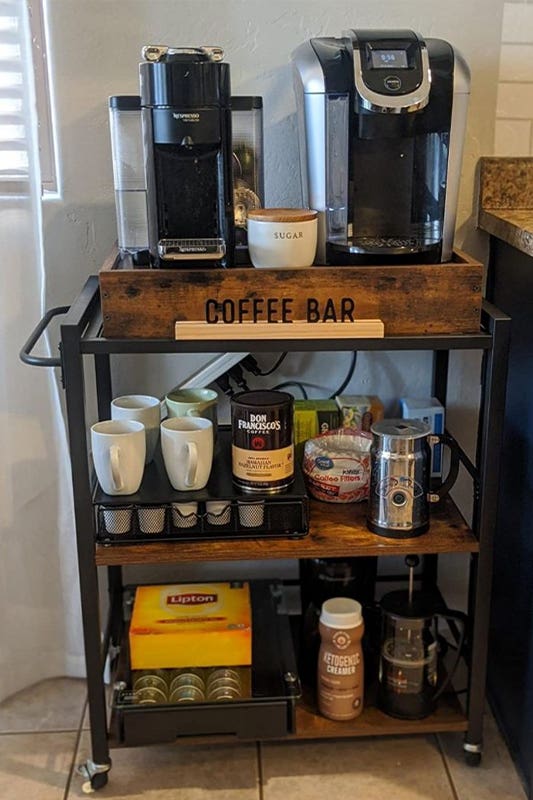 Rolling Coffee Carts