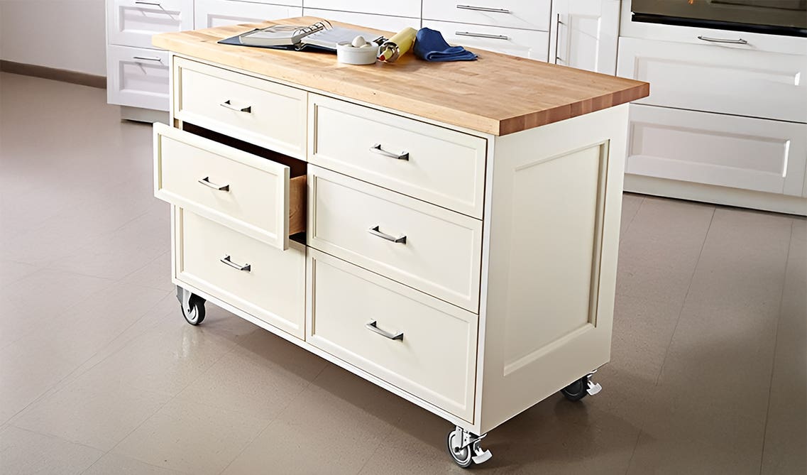 Rolling Pantry Cabinets