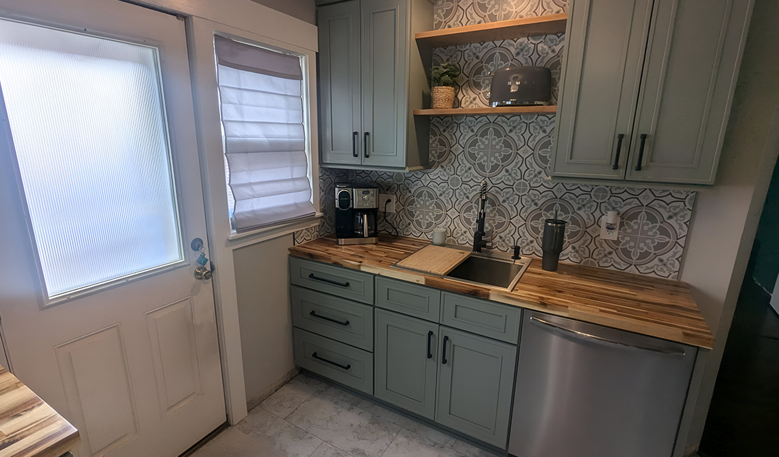 Sage Green Cabinets