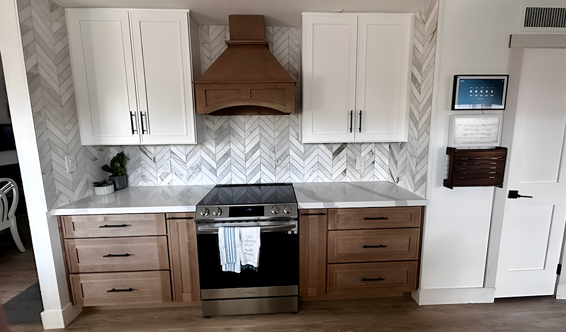 Two-Tone Cabinets