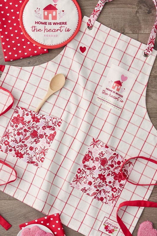 Valentine’s Day Themed Apron
