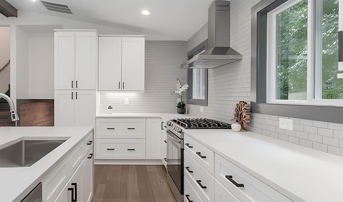 White Shaker Elite Cabinets
