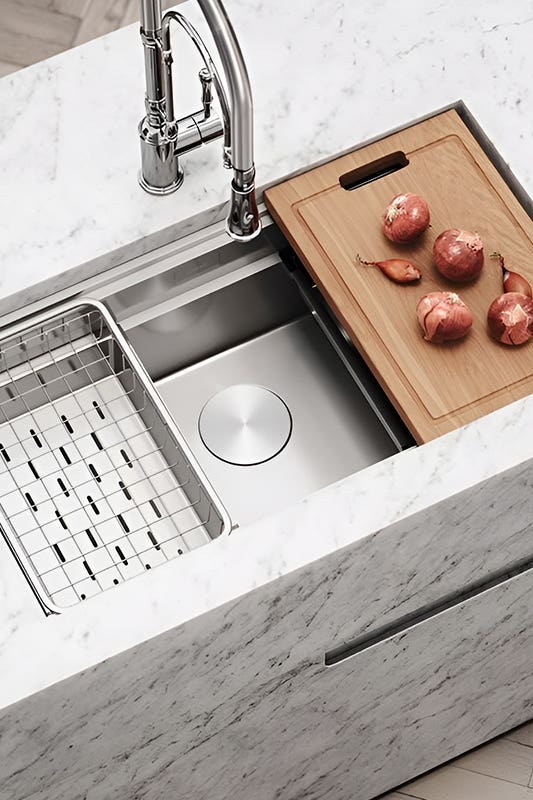 Workstation sinks