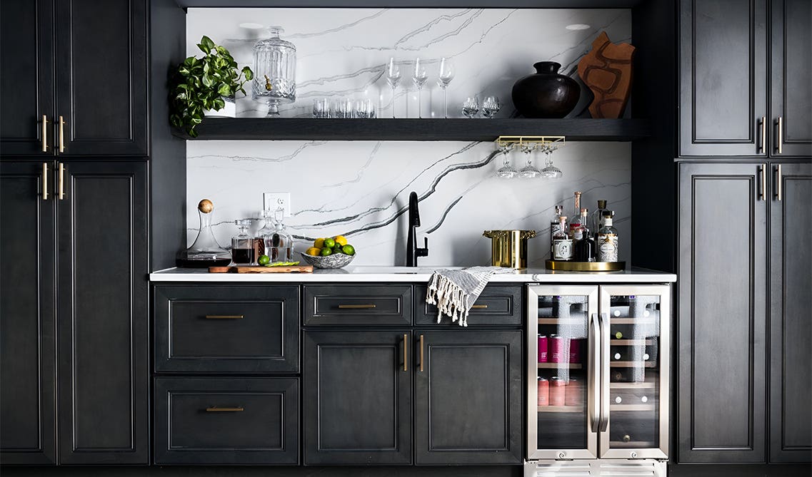 York Driftwood Grey kitchen cabinet