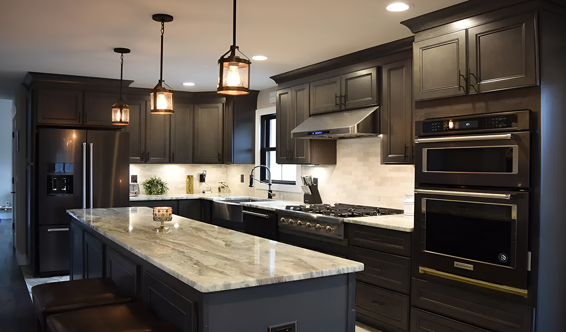 York Driftwood Grey Kitchen Cabinets