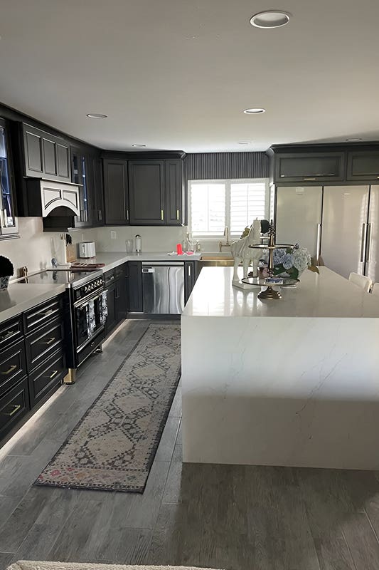 flat-packed design of RTA cabinets
