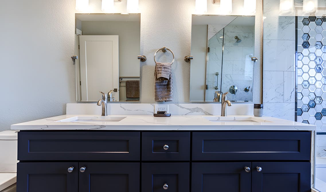 modern bathroom cabinets