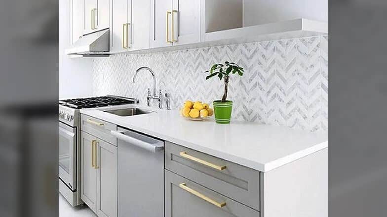 Chic Backsplash