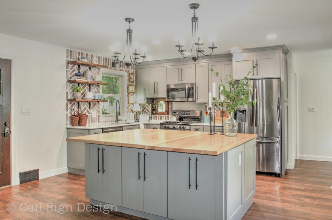 pristine kitchen