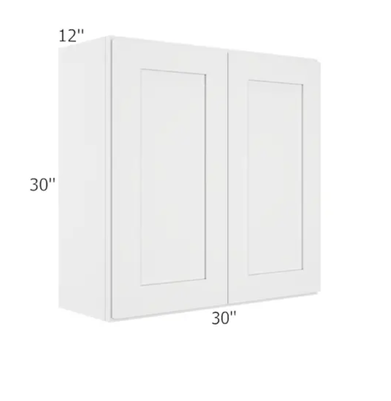 White Shaker Upper Cabinets